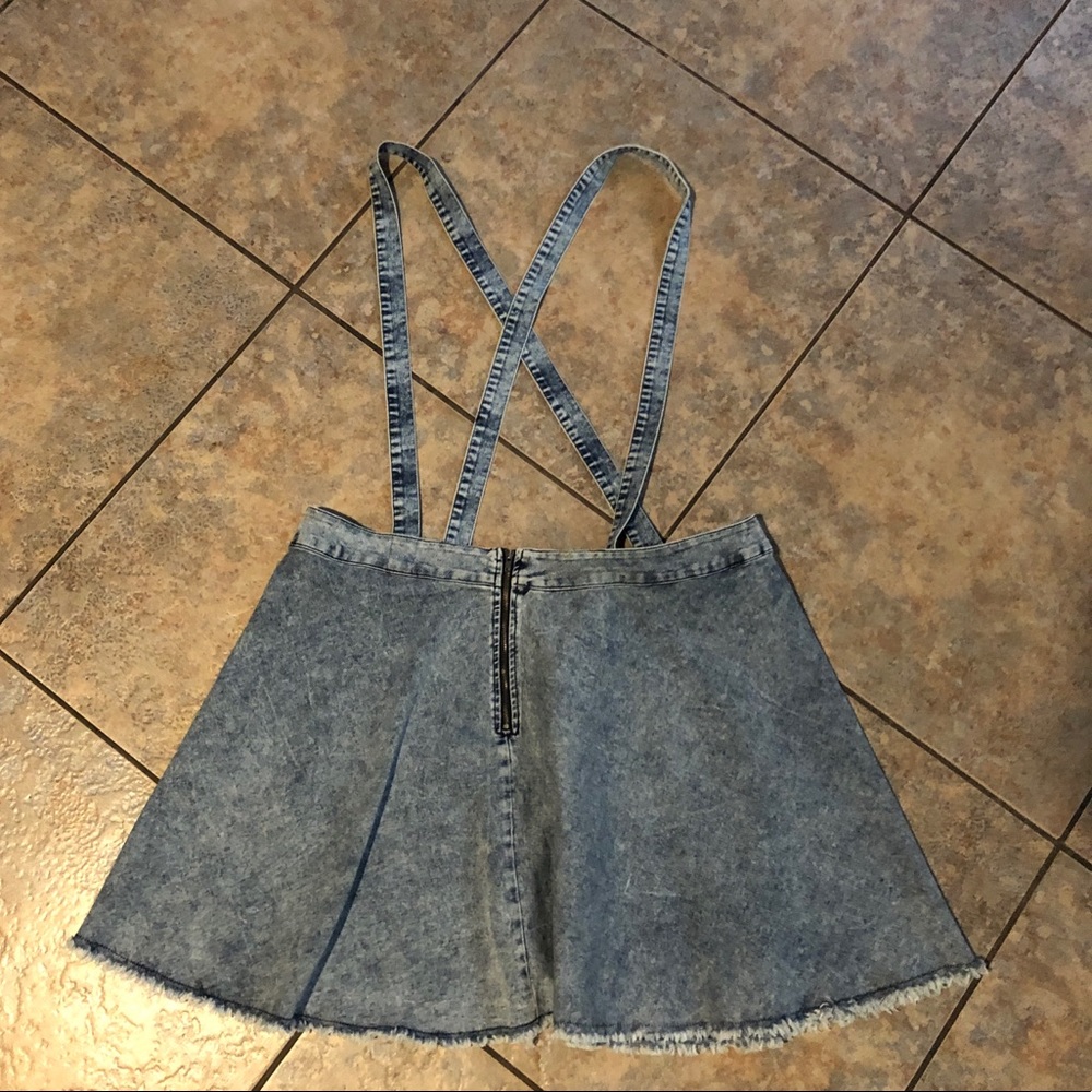 Forever 21 Suspender Skirt